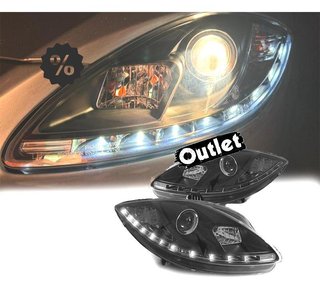 GF FAROS SEAT LEON ALTEA TOLEDO 04-09 LUZ DIURNA LED FONDO N