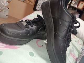 Deportivas Nike Air Force 1 Negras Están nuevas