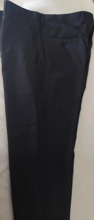 Pantalón de vestir hombre gris oscuro