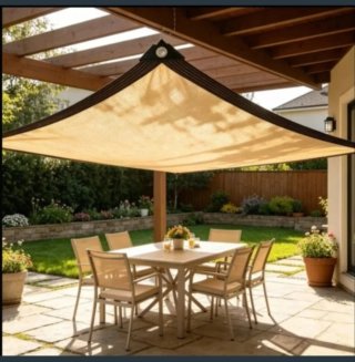 Toldo Vela Malla Sombra 3X4 Metros