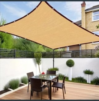 Toldo Vela Malla Sombra 3X4 Metros