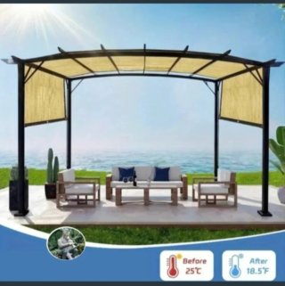 Toldo Vela Malla Sombra 3X4 Metros