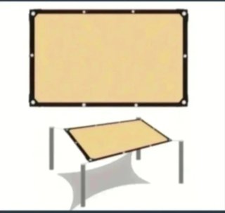 Toldo Vela Malla Sombra 3X4 Metros