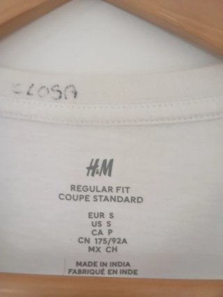 Lote 5 Camisetas Chico Talla S