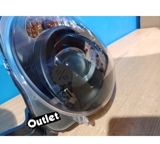 GF FAROS PARA FIAT 500 07-15 LUZ DIURNA TFL FONDO NEGRO R148