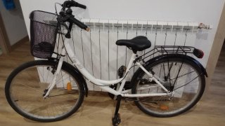 Bicicleta Paseo City 40 Blanca