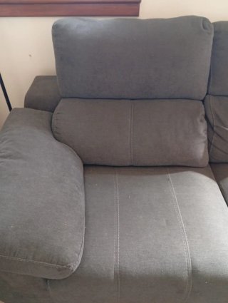 Sofá Chaise Longue Cama Gris
