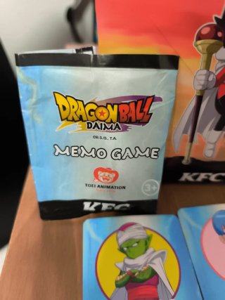 Lote Menú Infantil KFC Dragon Ball Daima