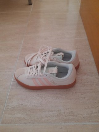 Zapatillas Adidas VL Court 3.0 Beige/Rosa
