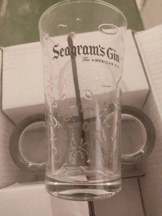 6 Vasos Seagram's Gin American Gin