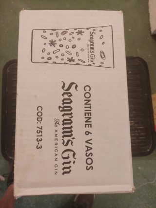 6 Vasos Seagram's Gin American Gin