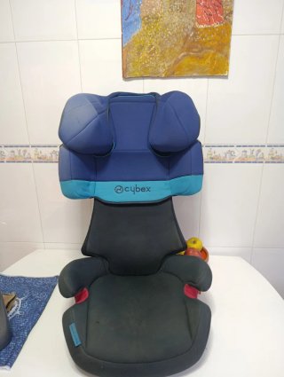 Silla coche Cybex 2-Fix Azul/Negro
