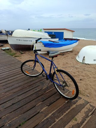 Bicicleta Decathlon 26 Azul talla L