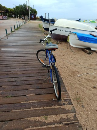 Bicicleta Decathlon 26 Azul talla L