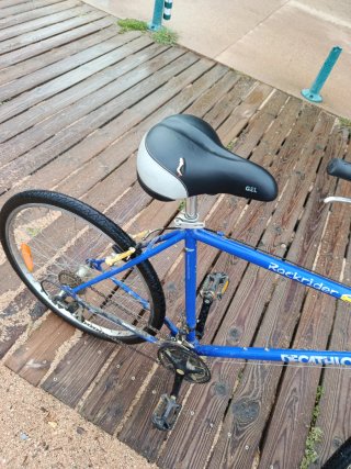 Bicicleta Decathlon 26 Azul talla L