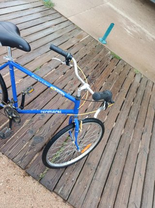 Bicicleta Decathlon 26 Azul talla L