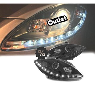 GF FAROS SEAT LEON ALTEA TOLEDO 04-09 LUZ DIURNA LED FONDO N
