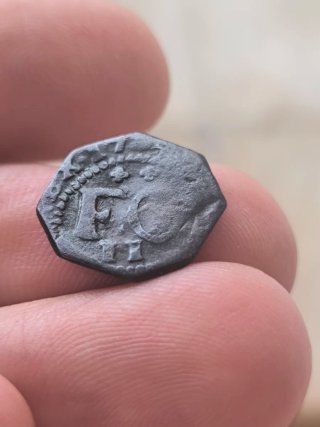 Moneda Maravedí Fernando VI Pamplona