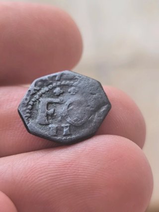 Moneda Maravedí Fernando VI Pamplona