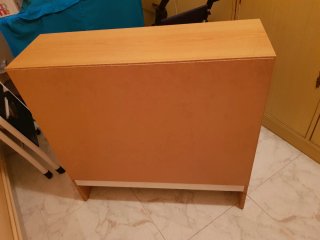 Zapatero de madera 2 puertas