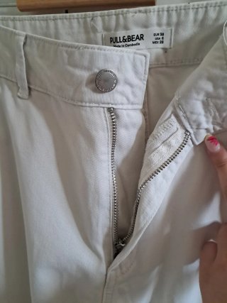 Pantalones cargo Pull&Bear beige