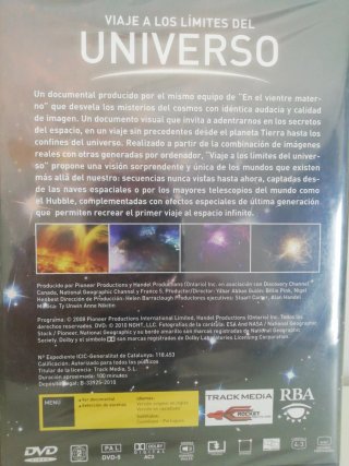 DVD Viaje a los límites del Universo