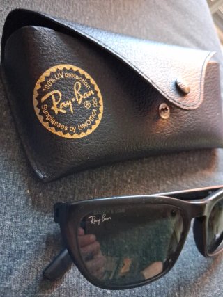 Gafas de sol Ray-Ban retro negras