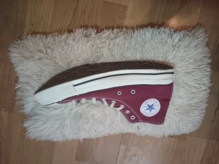 Converse Bota Vintage Talla 44 Rojo Oscuro