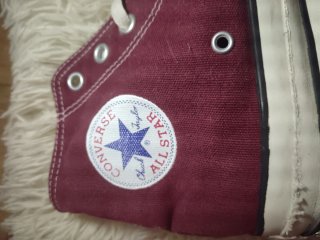 Converse Bota Vintage Talla 44 Rojo Oscuro