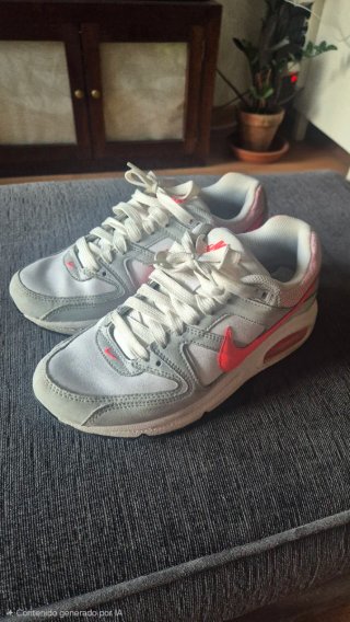 Zapatillas Nike Air Max Blancas y Rosas