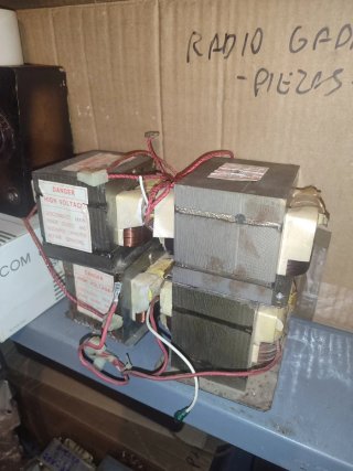 Transformadores de Microondas (4 unidades)