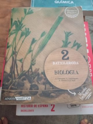 Biologia 2 batxilergoa