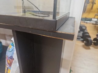 Pecera con mueble y filtro