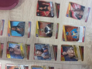 Lote Tarjetas WWE Action Panini