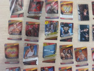 Lote Tarjetas WWE Action Panini