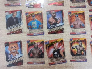 Lote Tarjetas WWE Action Panini