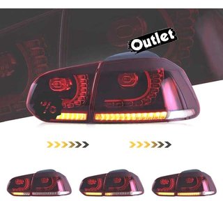 GF PILOTOS VOLKSWAGEN VW GOLF 6 LOOK R FULL LED DINAMICOS RO