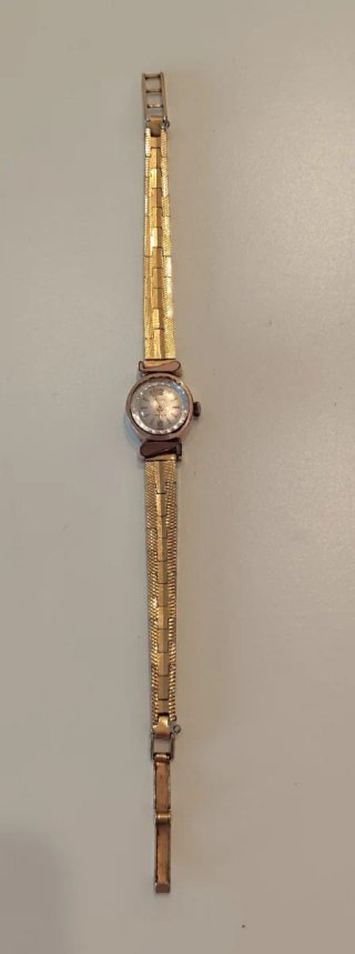 Reloj señora chapado oro antiguo Cauny Amour
