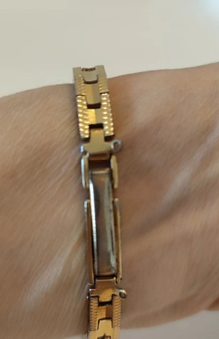 Reloj señora chapado oro antiguo Cauny Amour