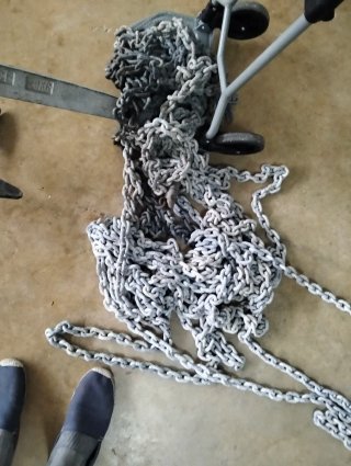 Ancla 10kg con cadena 40m