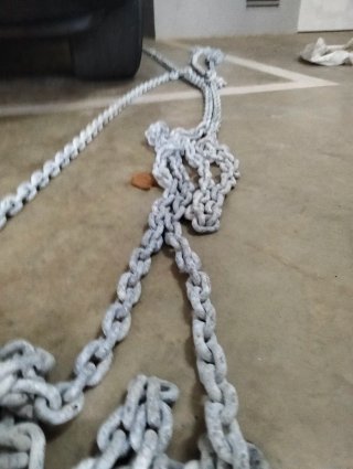 Ancla 10kg con cadena 40m
