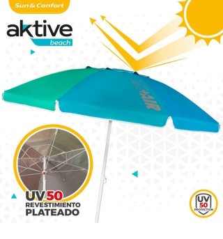 Sombrilla de playa MAX+AIR arcoíris