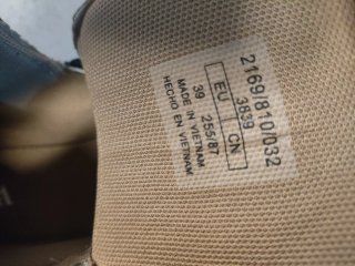 Botas Zara Beige y Blanco Talla 39