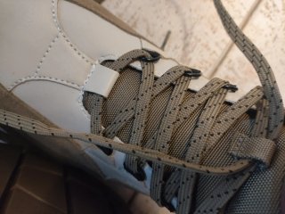 Botas Zara Beige y Blanco Talla 39