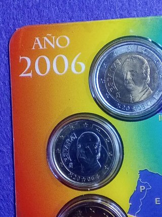 Monedas de España 2006 Emisión Nacional Euro
