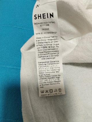 Camisa blanca Shein