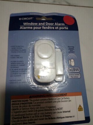 Alarma para ventana y puerta