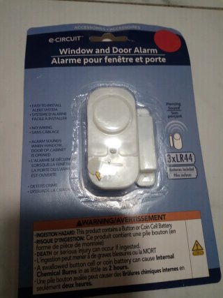 Alarma para ventana y puerta