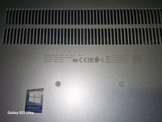 Portátil HP Plata y Negro
