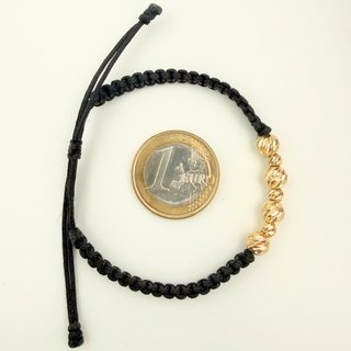 Pulsera Bolas Oro 18K; 2,25g